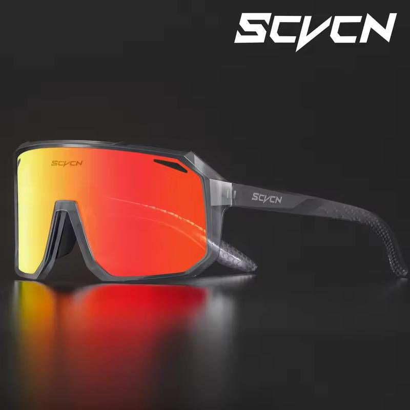 SCVCN Cycling Glasses Bike Mountain Bicycle Hiking Camping Golf UV400 Sunglasses Sport Protection Glasses for Men Women Baseball